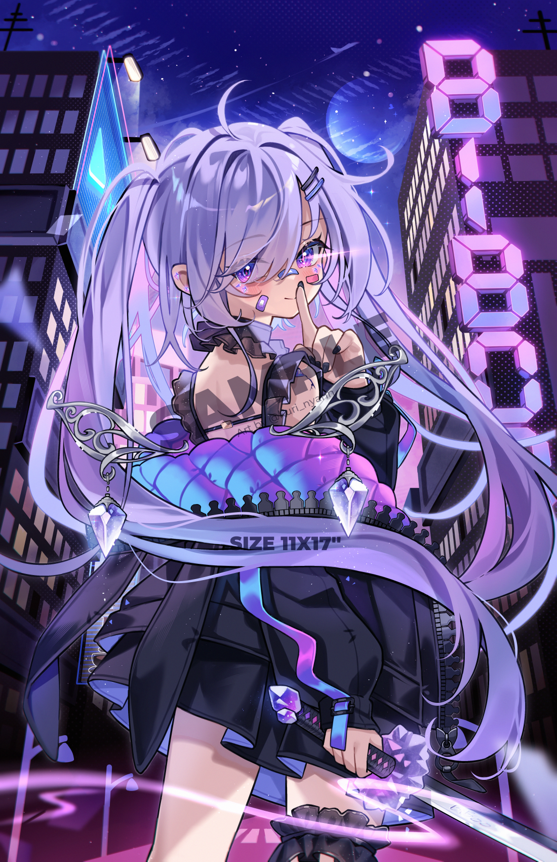 Nanci バニー　ネオンpurple dreamer Purple Dreamer -Rolife Nanci Shining Bunny Series